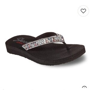Skechers Cali Meditation Lotus Bae flip flops